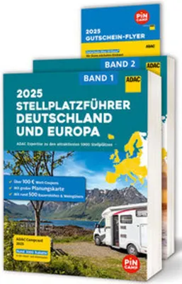 Produktbild von ADAC Stellplatzführer 2025 Deutschland und Europa
