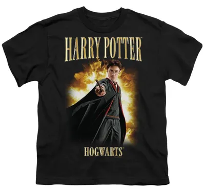 Immagine prodotto di Maglietta per bambini "Hogwarts anni '90", Harry Potter, modello TV36389 (taglia 152-158), colore nero