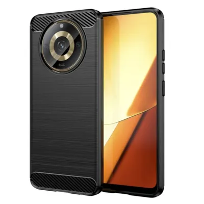 Produktbild von Carbon Shield TPU Hülle für OnePlus 11 - Schwarz KP27948