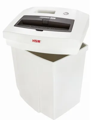 Produktbild von HSM Securio C14, Partikelschnitt-Zerkleinerung, 22,5 cm, 4 x 25 mm, 20 l, 60 dB, 2640 mm/min