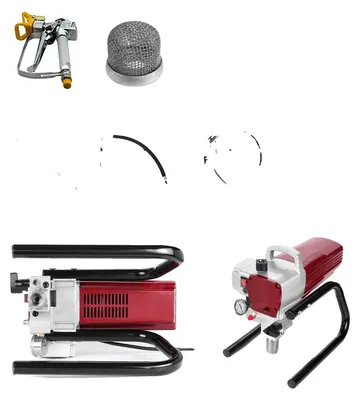 Produktbild von Luftlose Spritzmaschine, 1,8 l/min Durchflussrate, 1800 W Leistung, Ein Set