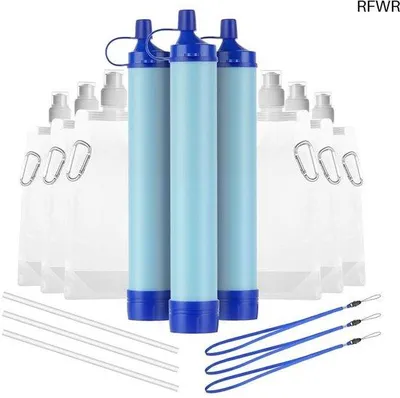 Produktbild von Famanu Wasserfilter 4-Stufen-System - Camping und Reisen