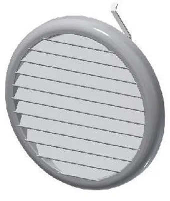 Obrázek produktu pro Ventilační mřížka Meltem – M-WRG-LGR – 5056-31-00