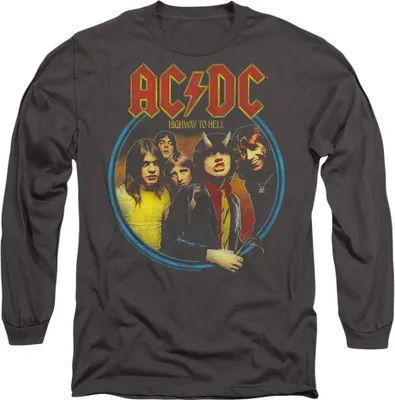 Immagine prodotto di AC/DC - Maglietta "Highway To Hell" per uomo/donna Unisex TV9284 (L) (Charcoal)