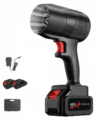 Produktbild von Industrieller Akku Laubbläser 21V 350W, leicht und tragbar für vielseitige Reinigungsarbeiten