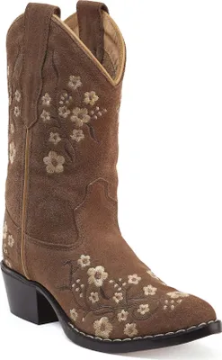 Produktbild von Jama Old West Westernreitstiefel Westernstiefel Kinder u. Jugendliche, Blume, Größe:33