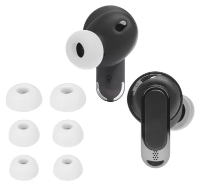 Produktbild von kwmobile 6x Polster kompatibel mit JBL Tour Pro 2 - 3 Größen - Silikon Ohrstöpsel In-Ear Kopfhörer