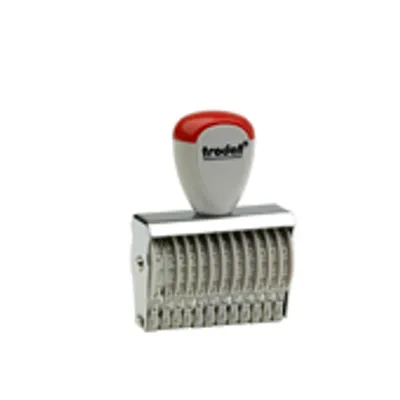 Produktbild von Ziffernstempel 3Mm 16 Baender