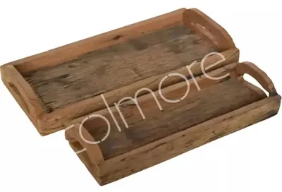 Produktbild von Tablett SET/2 Holz 44x20x7