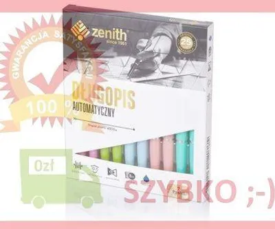 Immagine prodotto di Penna a sfera automatica 7 Pastello (10 pezzi) ZENITH