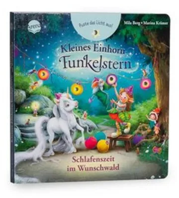 Image de Kleines Einhorn Funkelstern. Puste das Licht aus! Schlafenszeit im Wunschwald