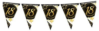 Image de Anniversaire Décoration Carnaval Guirlande Fête 300 cm Fête Fantaisie Design Glamour, Couleur : Noir