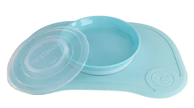 Produktbild von TWISTSHAKE 78130 Plate WITH LID 6M+ Baby-Teller