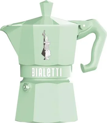 Image de Cafetière italienne 3 tasses vert pastel - Bialetti - 0009057 -