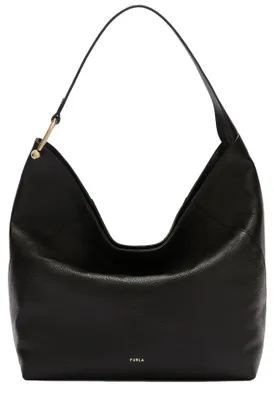 Produktbild von Schultertasche Silvana Pro aus weißem Wildleder, Italy, Furla