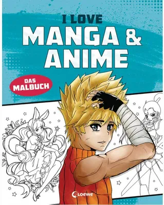 Obrázok produktu pre loewe verlag gmb I LOVE MANGA & ANIME MALBUCH MALBUCH