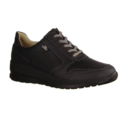 Produktbild von Finn Comfort Mori Damen Halbschuhe, Stretchleder, Schwarz,  - Damenschuhe Bequeme Schnürschuhe, Schwarz, leder (nuri/neronestretch)