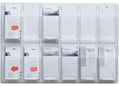 Produktbild von Helit Prospektspender - geeignet für Wandmontage