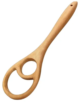 Produktbild von Holz Teigbesen 2er Set, D채nischer R체hrbesen f체r Backen, Pizza & Kuchenteig, ergonomischer Griff, einfach zu reinigen, Geschenk f체r B채cker