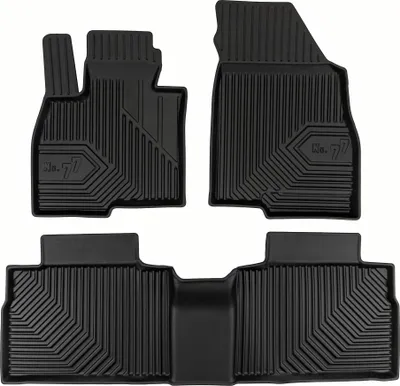 Image de Tapis de Sol de Voiture pour Jaecoo J7 2024 sauf PHEW TPE Imperméable Noir 3Pcs