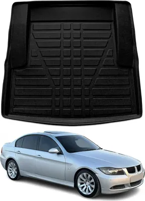 Produktbild von Kofferraumwanne Laderaumwanne für BMW 3er E90 Limo 2004-2011 Gummi TPE Schwarz