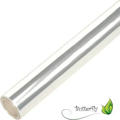 Produktbild von 5m Rolle Geschenkfolie 70cm transparent unbedruckt