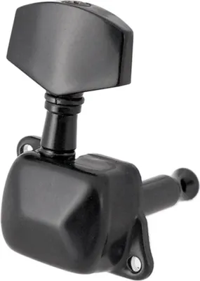 Obrázek produktu pro Fafeicy 6ks polovičních uzavřených ladiček kytarových strun PEGS 3L3R Guitar Machine Heads Tuners Knobs for Electric or Acoustic (BLACK)