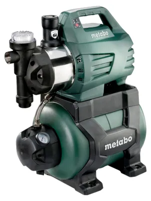 Zdjęcie produktu dla Metabo HWWI 3500/25 INOX, 1100 W, Prąd przemienny, 4,5 bar, 3500 l/h, IPX4, Czarny, Zielony, Stal nierdzewna