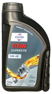 Produktbild von Fuchs Titan Supersyn 5W-40 1 Liter (602003195)