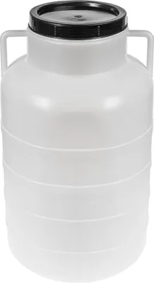 Produktbild von Weithalsfass 60 Liter Sauerkrautfas Regen Fass Gepäcktonne Camping schlank weiß