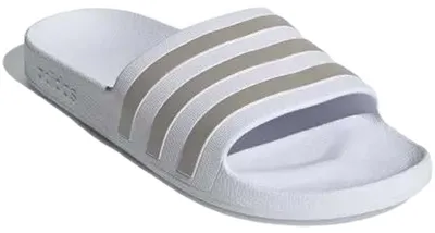 Produktbild von adidas Adilette Aqua Core FTW Slides Badesandalen in Übergrößen Weiß EF1730 große Unischuhe, Größe:43 1/3