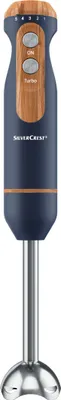 Produktbild von Silvercrest 3in1 Stabmixer Set Pürierstab Mixer "SSSH 600 A1" blau 600 Watt