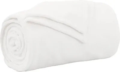 Zdjęcie produktu dla vidaXL Koc narzuta z polaru biały 220 x 240 cm