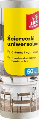 Obrázek produktu pro Jan Niezbędny Ściereczki uniwersalne, 50 sztuk