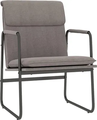 Produktbild von vidaXL Loungesessel Taupe 55x64x80 cm Stoff