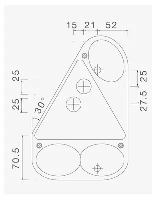 Produktbild von Rückleuchtenabdeckung ASPÖCK 18-8448-107 EARPOINT III rechts