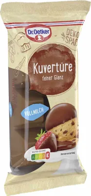 Image de Oetker Couverture lait entier (sachet de 150g)