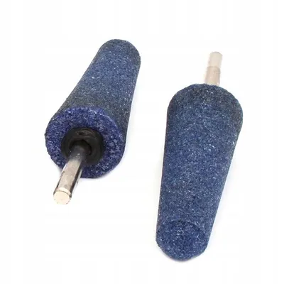 Produktbild von Blauer Hartmetall-Schleifstein mit 25 x 50 x 6 mm Schaft