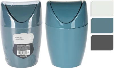 Produktbild von papierkorb 1,5l rund PH Mix Farben