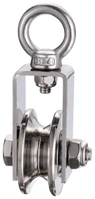 Zdjęcie produktu dla Koło pasowe o średnicy 40 mm, wyposażone w 2 łożyska kulkowe. Nośność: 200 kg