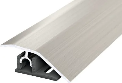 Produktbild von SKANDOR Anpassungsprofil Aluminium Edelstahl gebürstet eloxiert 10x44x1000 mm