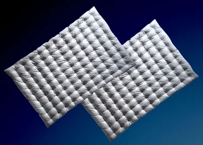 Produktbild von 2 Stück Betten Hofmann Sommer Daunendecken Daunenbett Bettdecken Steppdecken 155x220 leicht 80%