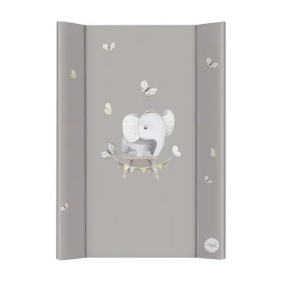 Obrázek produktu pro CEBA BABY Podložka přebalovací 2-hranná měkká (50x70) Basic Little Elephant