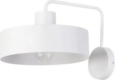 Zdjęcie produktu dla Kinkiet Vasco biały 1xE27x15W metal wym:23x34x25cm IP20 Sigma Lighting