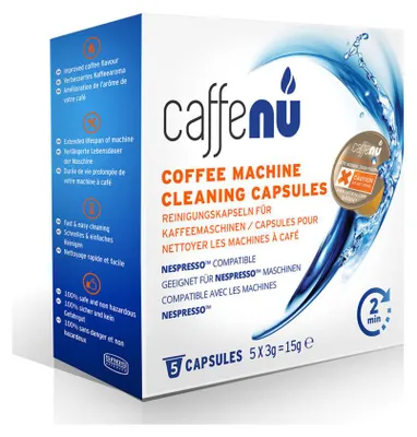 Image de Capsules de nettoyage Caffenu, 5 pcs.