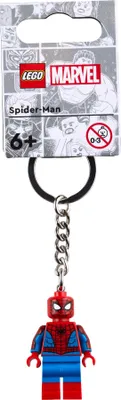 Image de Porte-clés LEGO - Spider-Man, jeu de construction, 6 ans, plastique, 12 g