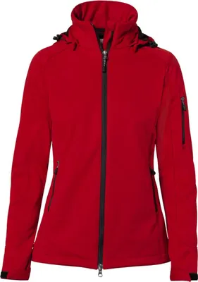 Produktbild von HAKRO Damen Softshelljacke Alberta 248, rot, XL