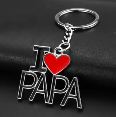 Produktbild von Go Go Gadget – Schlüsselanhänger – I Love Papa – Vatertag – Geburtstag – Liebster Vater