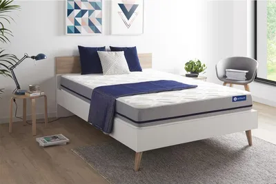 Productafbeelding van Actilatex zachte matras, 133x182 cm, met latex en traagschuim, stevigheid graad 3, hoogte: 20 cm, met 3 comfortzones