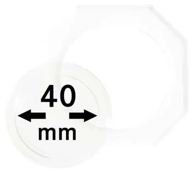 Produktbild von Lindner OS040 OCTO-Münzkapseln 40 mm